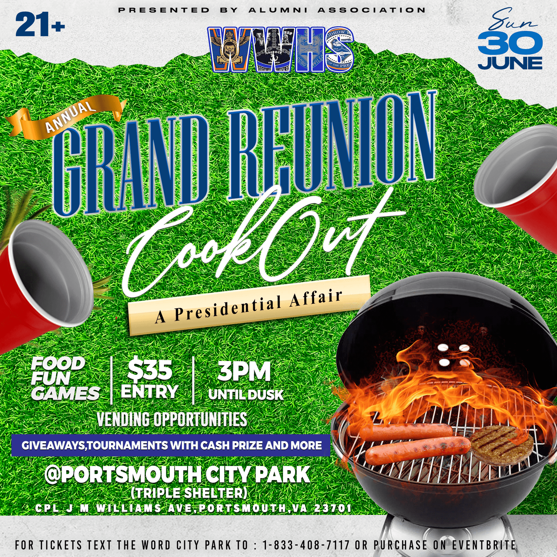 Annual Grand Reunion Cookout